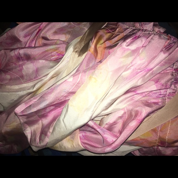 🔥STEAL🔥Nina Ricci Silk Halter Bubble Hem Dress - Picture 6 of 7